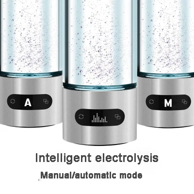 480ml Hydrogen-rich Water Generator Bottle Titanium Japanese Ionizer Machine Hydrogen Pitcher Alkaline Maker | Бытовая техника