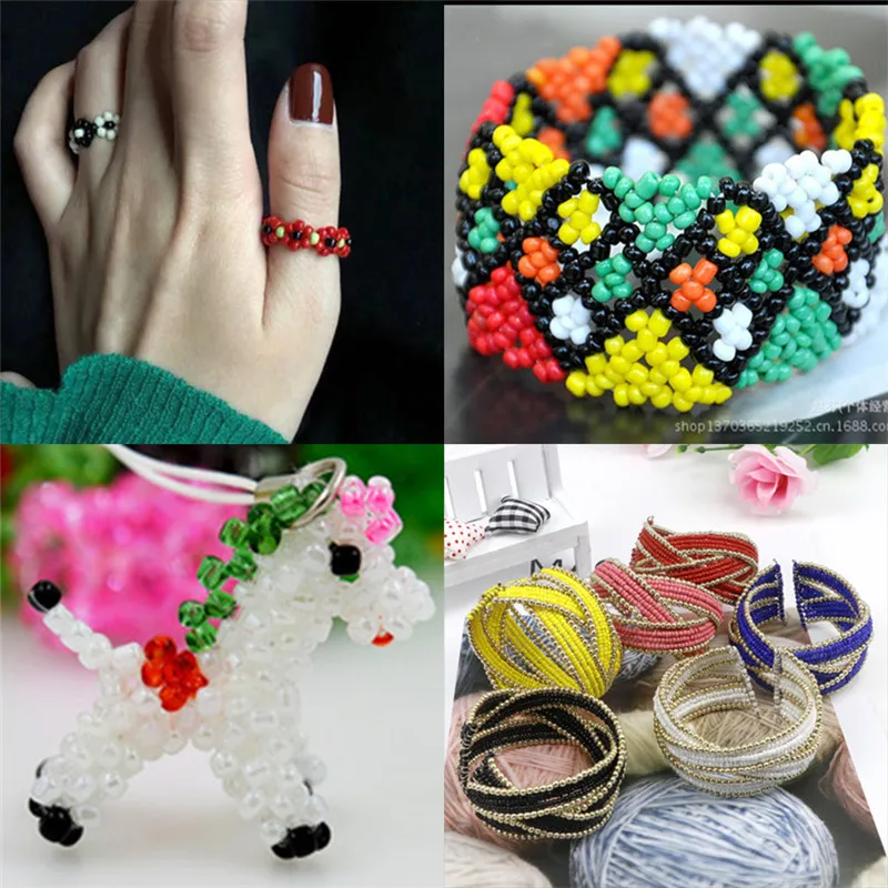 2 мм в диаметре различные Цвет крем Стекло чешские бусины Seedbeads для изготовления