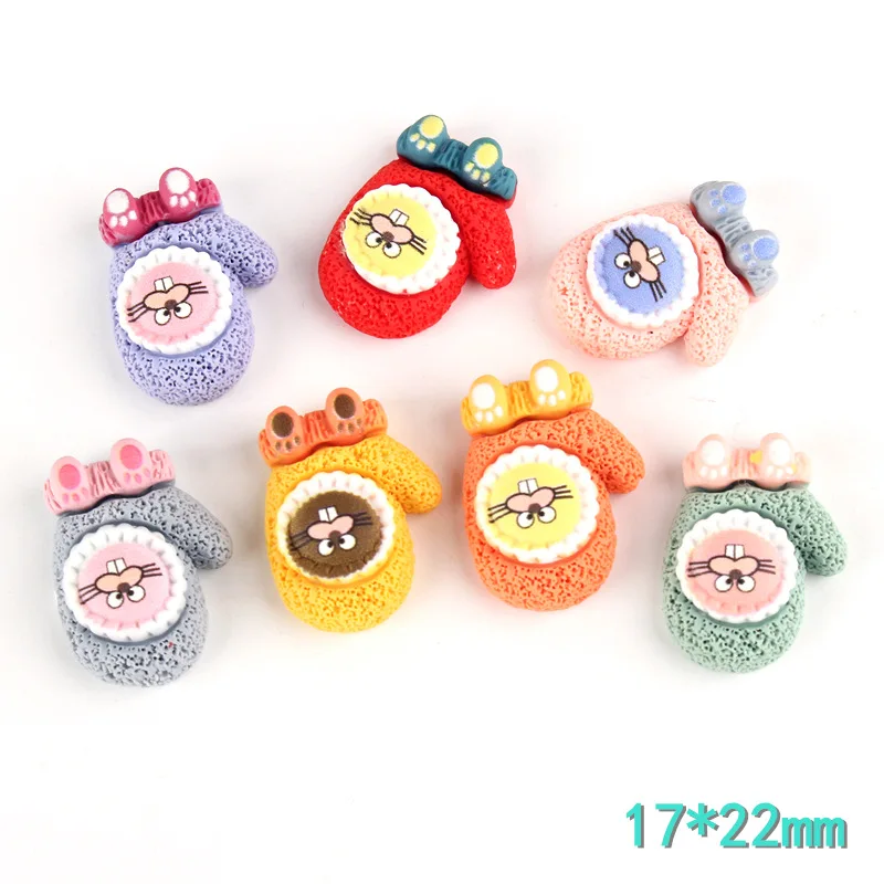 Перчатки шапки и носки diy милые Мультяшные резиновые аксессуары для детей волос