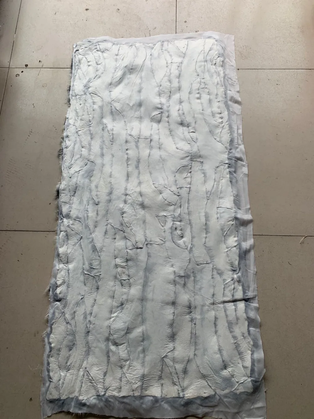 Натуральное подлинное одеяло из меха кролика кожа мягкая пластина матрас одежда