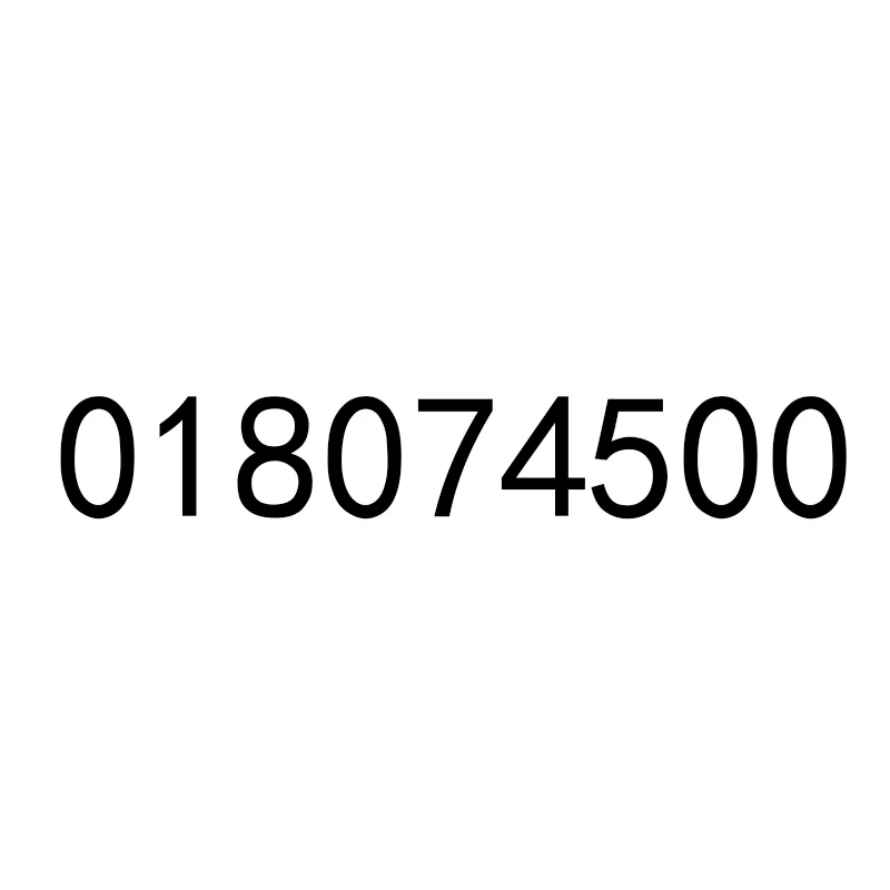 

018074500