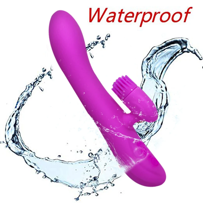 7 скоростей фаллоимитатор вибратор кролик G spot Массажер клитор стимулирует USB