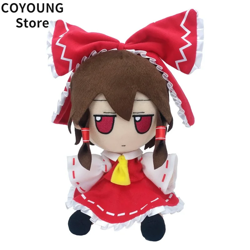 

COYOUNG Store Anime TouHou Project Cosplay Hakurei Reimu Fumo 20cm Cute Cartoon Plush Doll Birthday Present Gifts