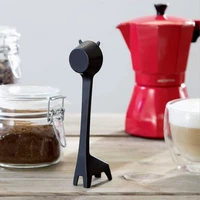 coffee spoon 2021 kitchen gadgets creative cartoon giraffe shape milk powder quantitative tiny spoon lovely