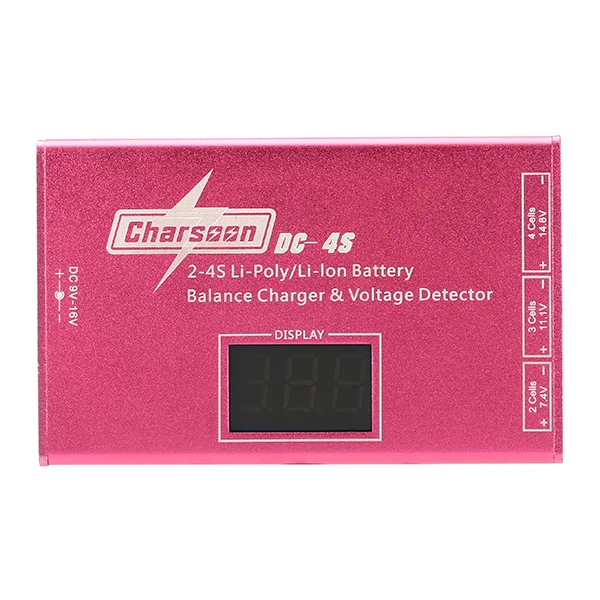 POA1211968 LEORY для Charsoon DC-4S 2-4S Li-poly/Li-ion батарея баланс зарядное устройство детектор напряжения тестер адаптер питания для RC Дрон игрушки - Цвет: POA1211968