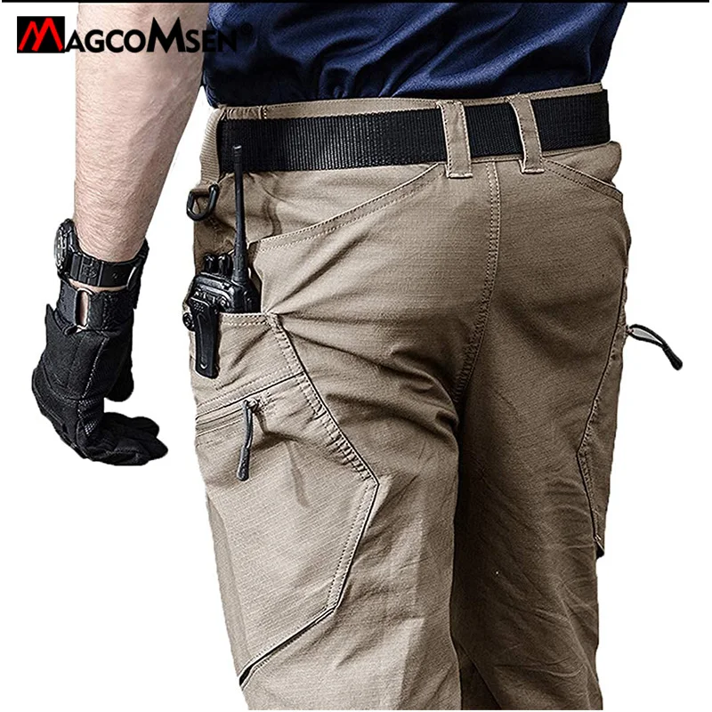 Брюки карго MAGCOMSEN мужские тактические армейские штаны в стиле милитари