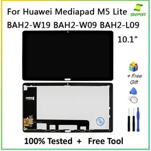 10.1 LCD Screen For Huawei MediaPad M5 Lite BAH2-W19 BAH2-W09 BAH2-L09 Touch Screen Digitizer Repair Assembly Replacement