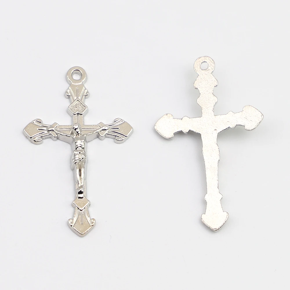 100 шт старинных католических крестообразных подвесок|crucifix cross pendant|crucifix crossrosary