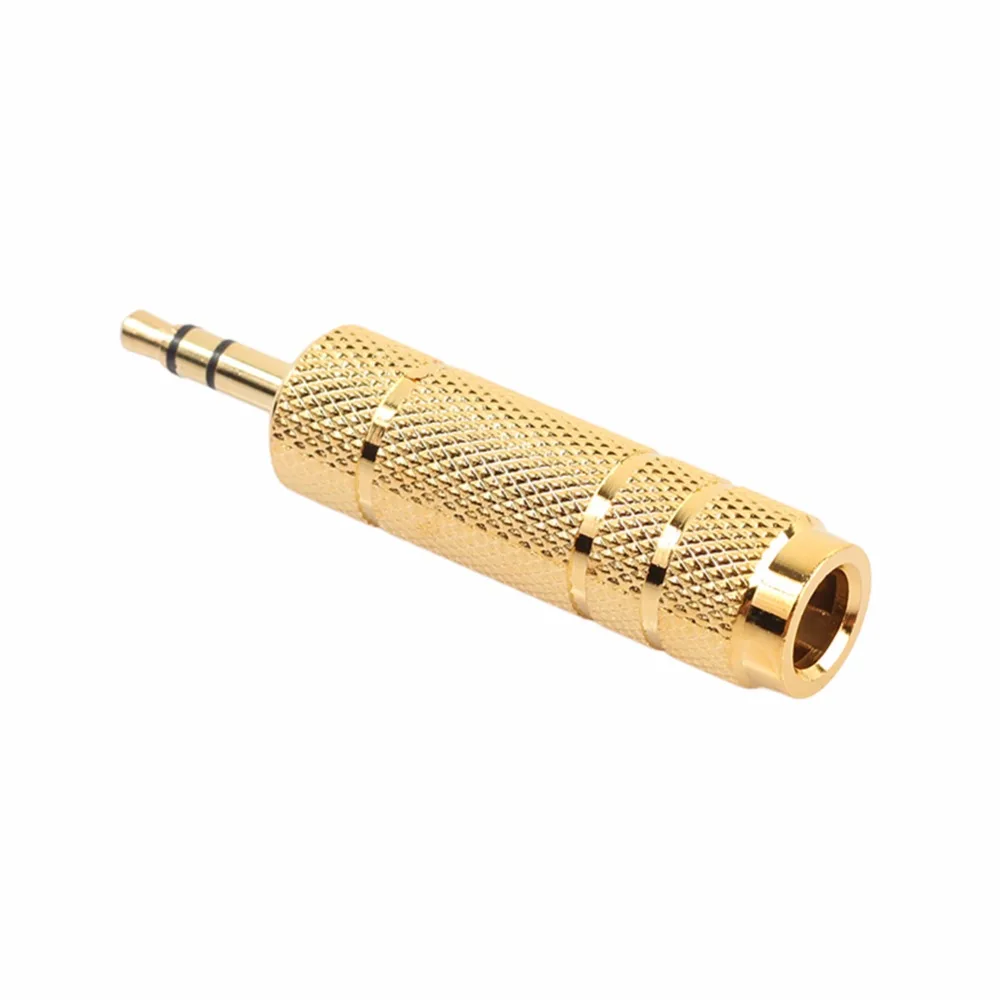 4pcs/set 3.5mm to 6.5mm 6.35mm Male Feamle Audio Cable Adapter 6.5 6.35 Jack To Plug 3.5 Stereo AUX Converter Amplifier | Электроника