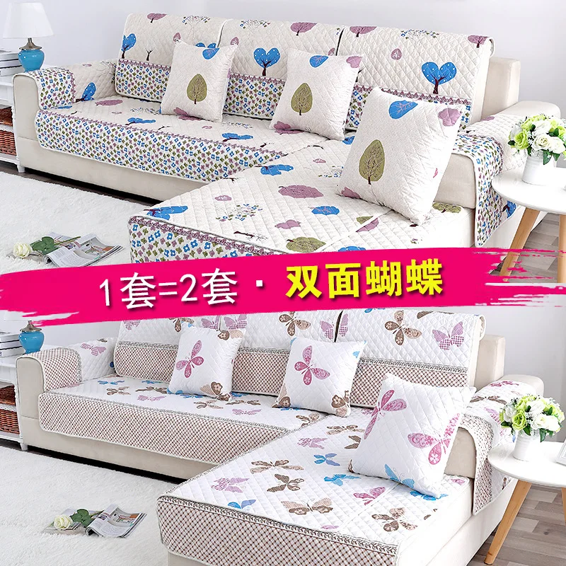

Sofa Cover Sectional Sofa Cover For Living Room Anti-Slip Universal Sofa Covers for L Shape Sectional Sofa Reversable Sofa Cover