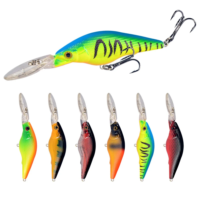 

9cm 6.5g Hot Model Fishing Lures Hard Bait 5color for Choose Minnow Quality Professional Minnow Depth0-2.5m