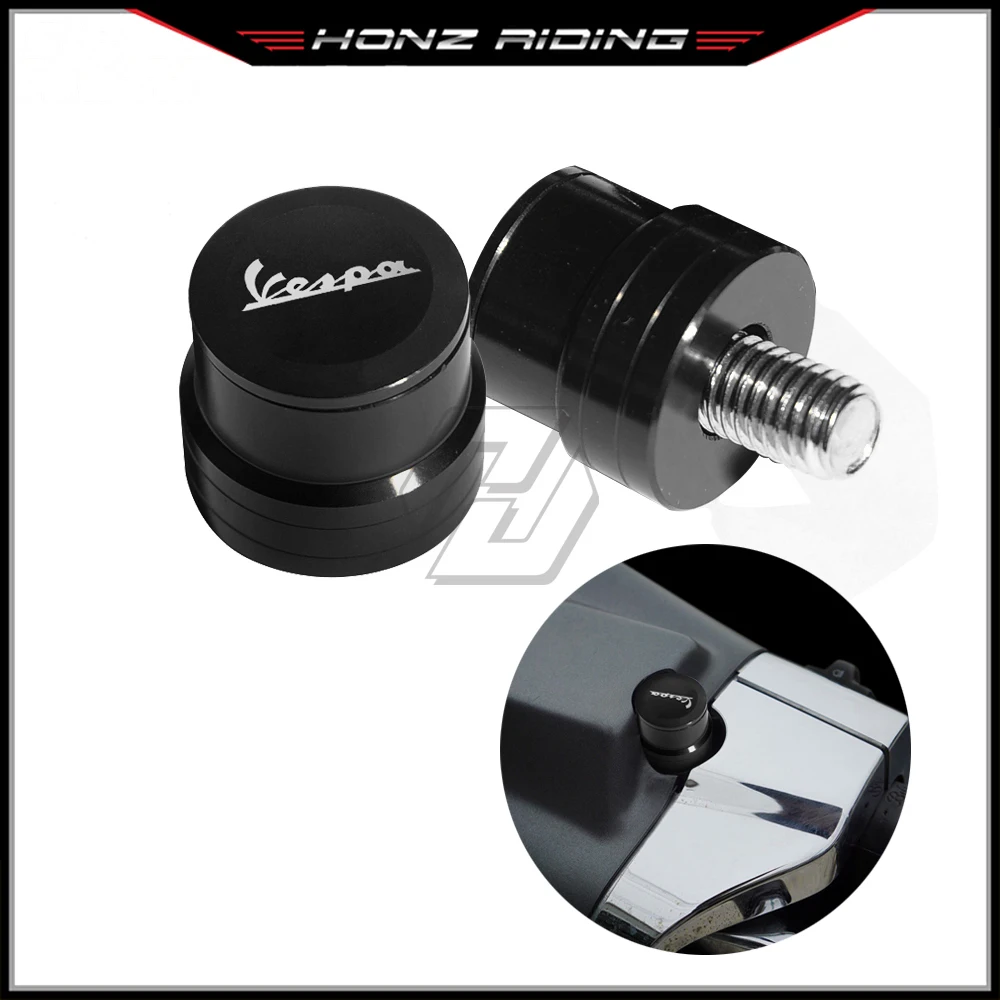 

For Piaggio Vespa GTS300 GTS300ie Super Scooter Accessories Mirror Hole Blanking Plate Cover