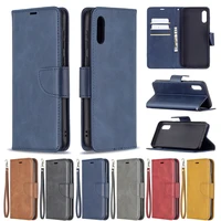 solid etui leather a02 m02 phone case for samsung galaxy a12 a72 a52 a32 a42 5g coque wallet card solt stand full protect cover