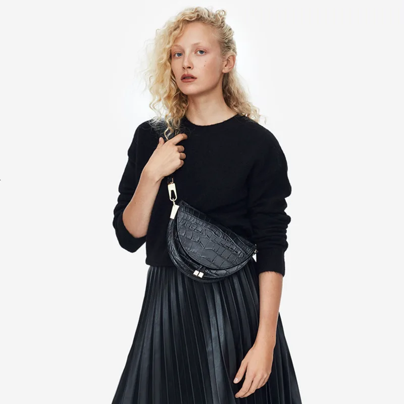 BXX сумка/2019 Новая модная женская одежда с откидным карманом полукруглый чехол из