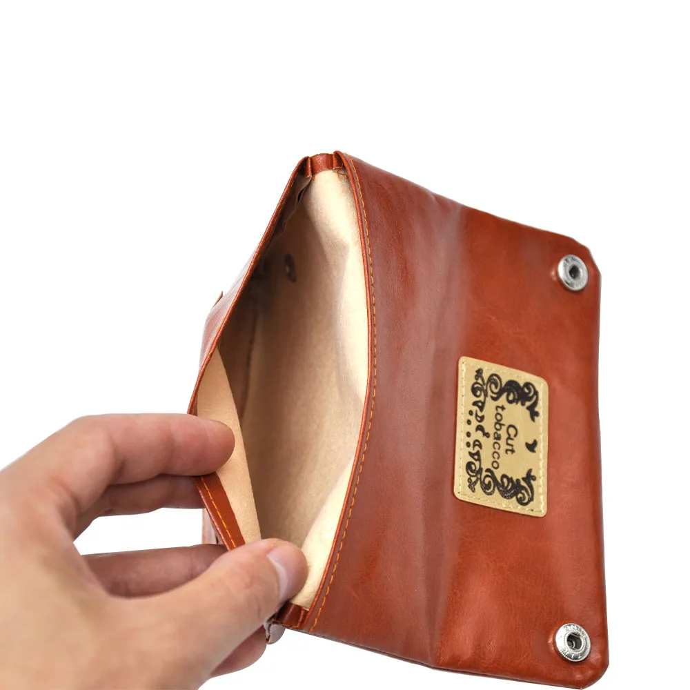 Из искусственной кожи мешок для табачных мешков трубы портсигар