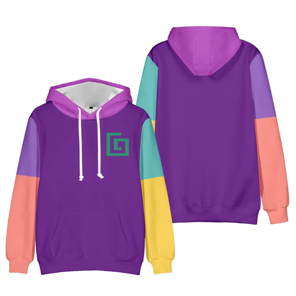 

Karl Jacobs Merch Hoodie Dream Team Logo Women Men's Hoodie Harajuku Streetwear 2021 Game 3D Clothes Plus Size
