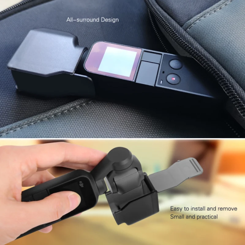 Защитный чехол для DJI OSMO POCKET Gimbal защита экрана камеры Osmo Pocket Lens Cap Cover All surround