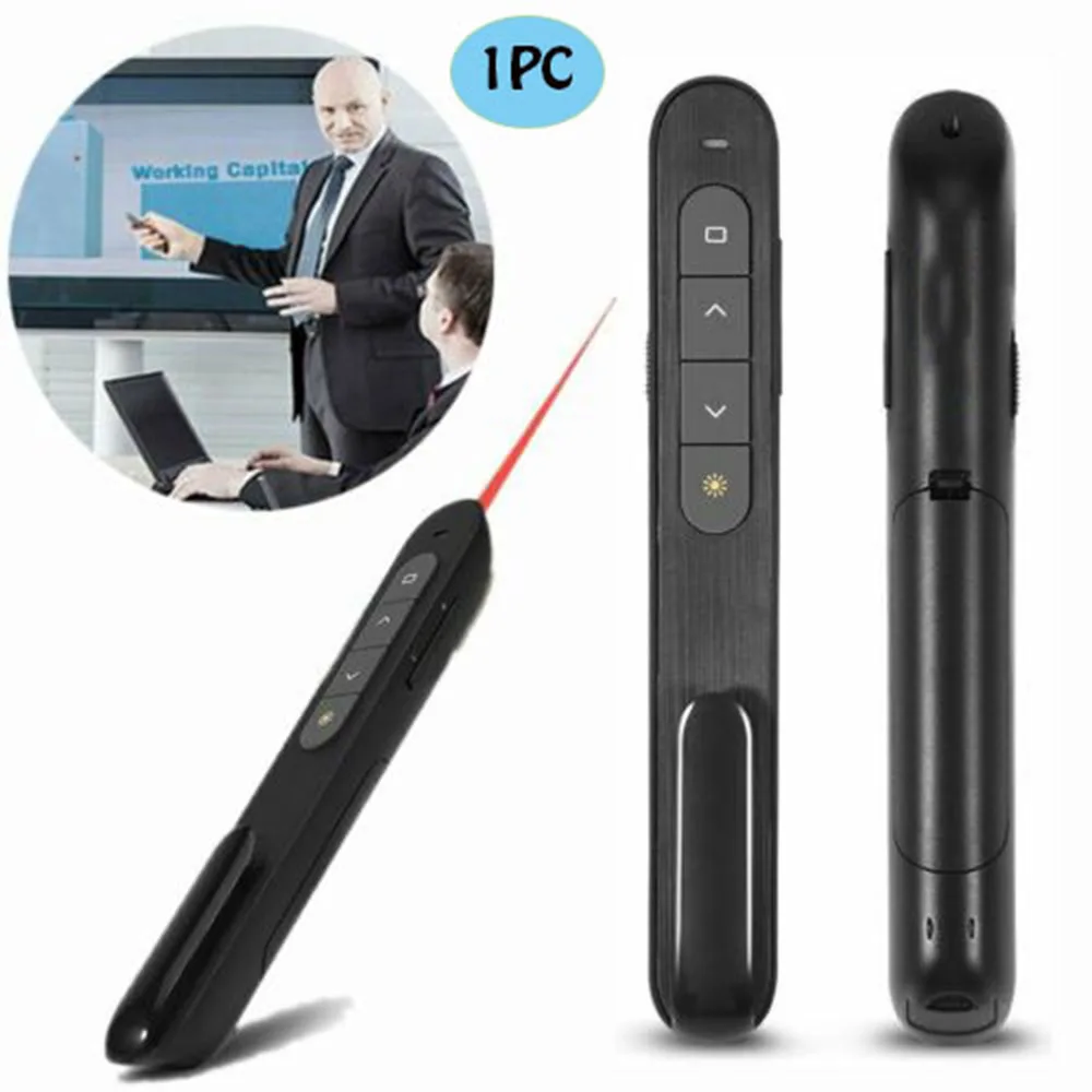 1Pcs RF 2.4GHz Mini USB Wireless Presenter | Инструменты