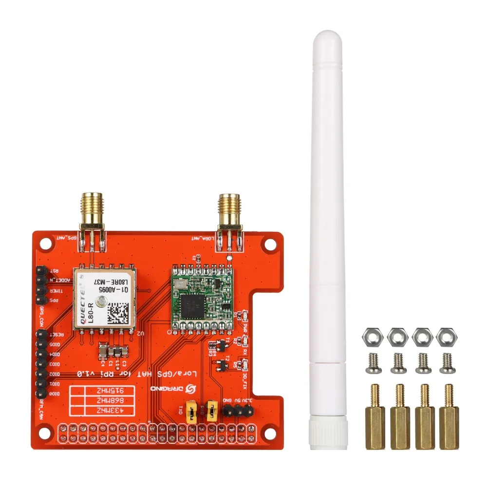 

For Raspberry Pi 2/3 generation Lora/GPS HAT extension with wireless support