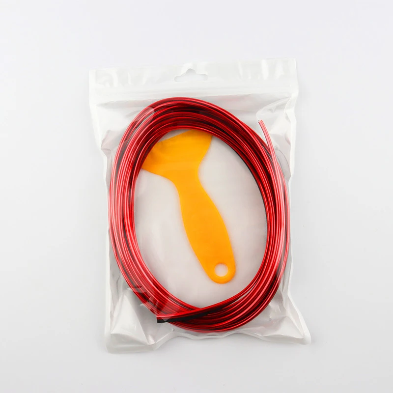 

5M Universal Car Decoration Strip Car Interior Decoration Line Decorative Bright Strips On The Dashboard Of The Door Panel