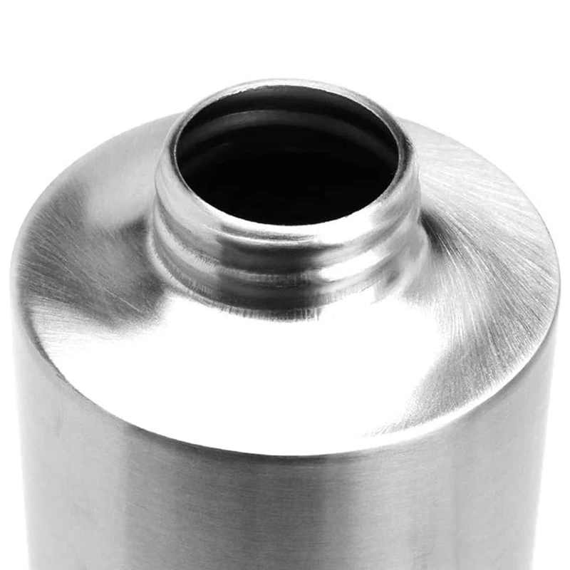 

HOT-Kitchen and Bathroom Liquid Hand Washing Bottle Soap Dispenser 304 Stainless Steel Countertop Lotion Dispenser Anti-Rust