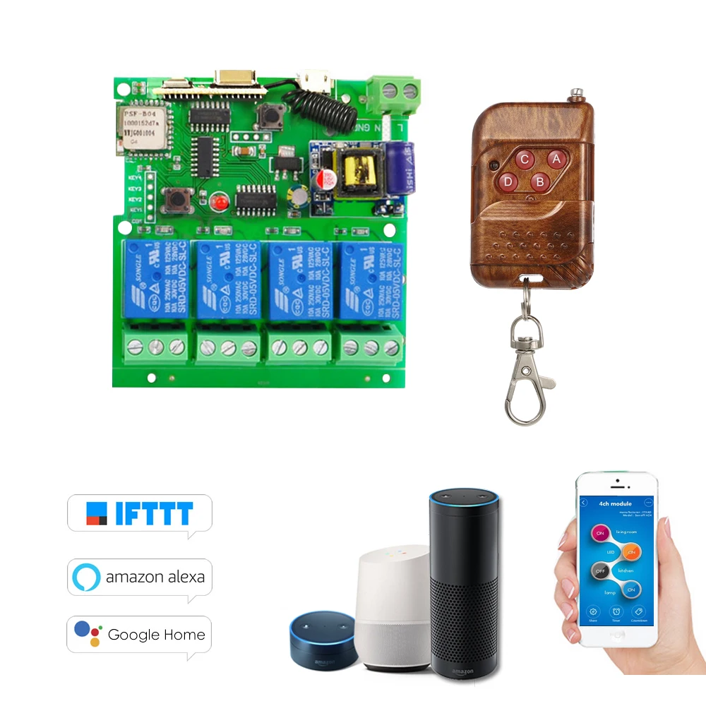 EWeLink 433 МГц смарт пульт дистанционного управления Управление Беспроводной