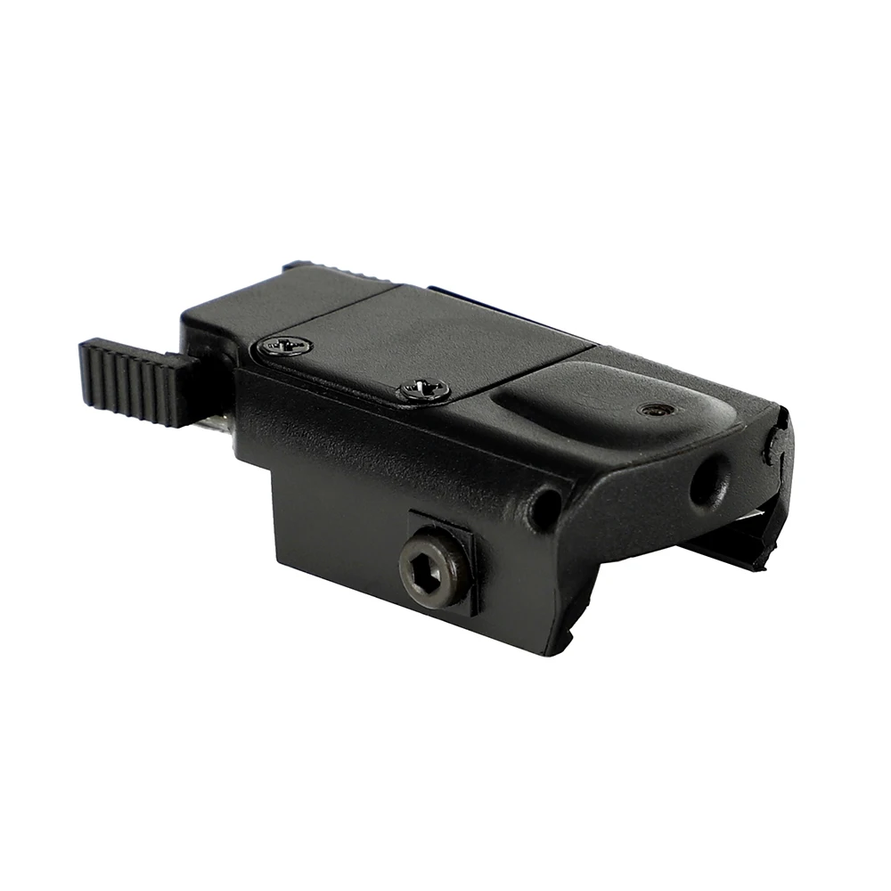 

Hunting Ultrathin Compact Pistol Red Dot Laser Sight Scope Laser Pointer Airsoft Low Profile 20mm Picatinny Weaver Mount