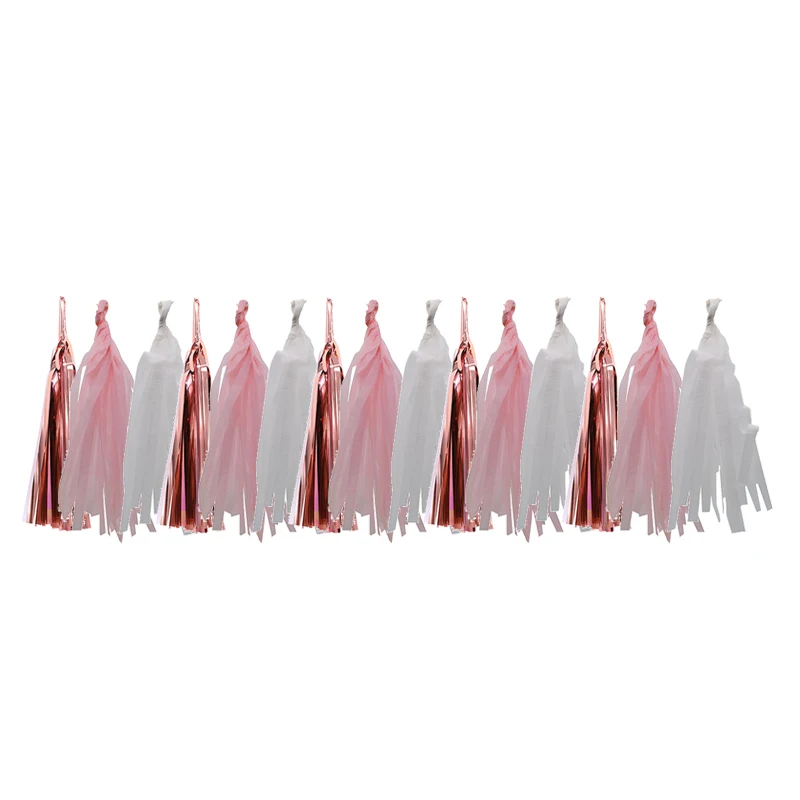

5/15pcs Paper Tassel Mixed DIY Tassel Garland For Wedding Birthday Party Decoration Colorful Unicorn Party Baby Shower Supplies