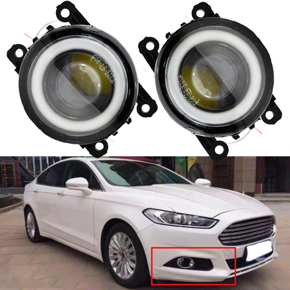 

Новый качественный туман светильник s для Ford Mondeo Fusion 2013-2016 туман светильник головной светильник светодиодный головной светильник s Противот...