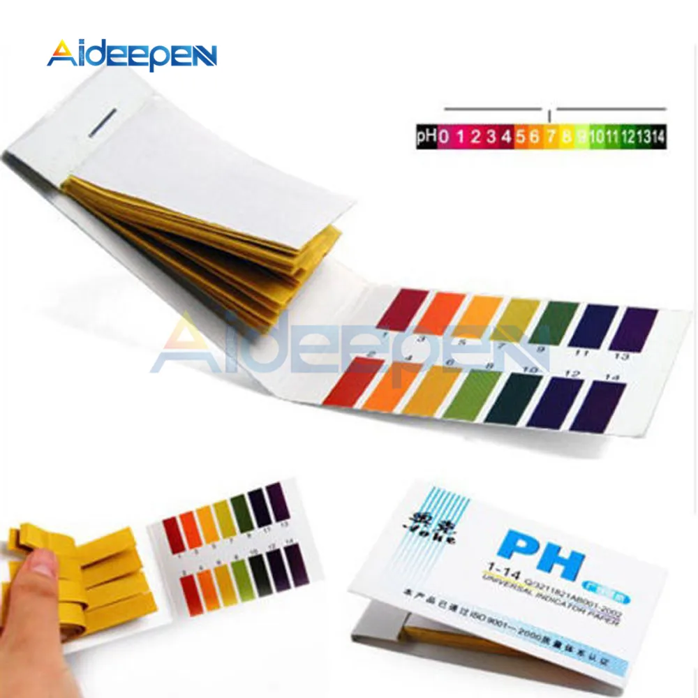 

Aideepen Тестовые полоски pH 1-14