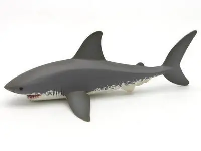 

Simulation animal big white shark animal toy model