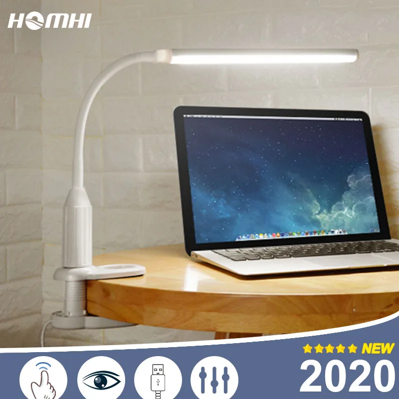 

Desk Lamp Indoor Lighting Lampara Led Escritorio Flexo Modern Lampka Usb Dimmable Light Touch Switch Reading Night Stand Estudio