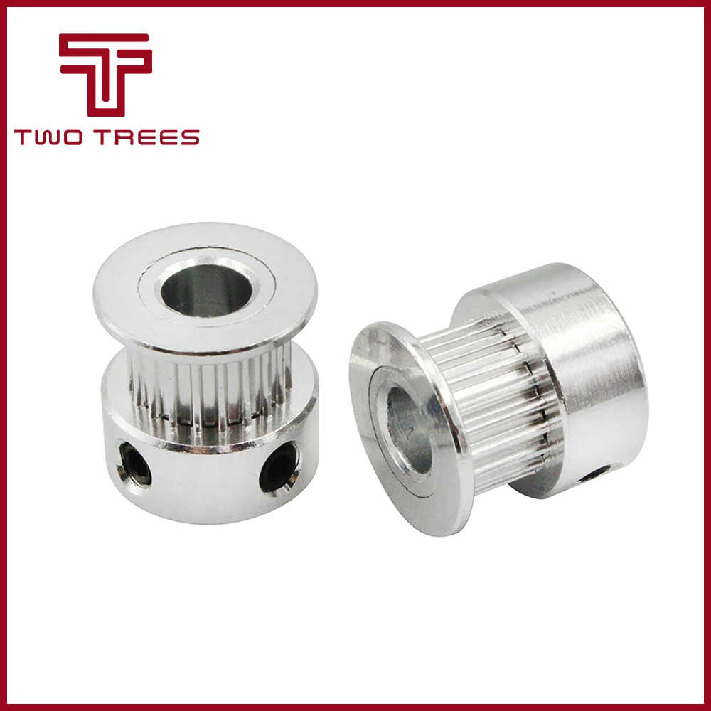 

5pcs/Lot GT2 Timing Pulley 16t 20t 16 Teeth 20 Teeth Bore 5mm 6mm 6.35mm 8mm for Width 6mm GT2 Synchronous Belt 2GT Belt Pulley
