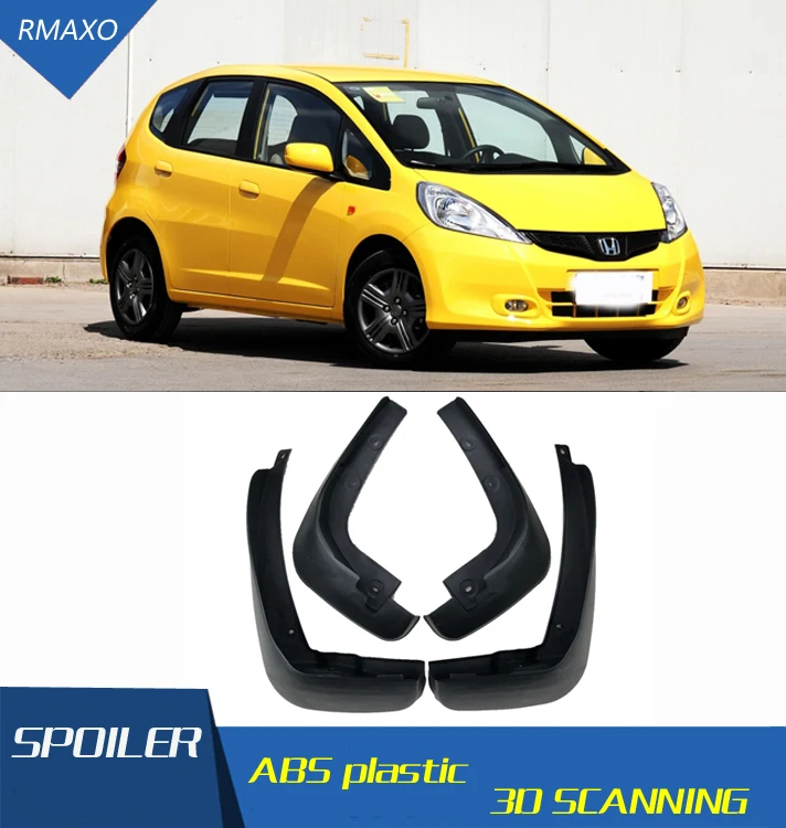 Для Honda fit jazz 2011-2013 Брызговики брызговики передние с цветным и задним