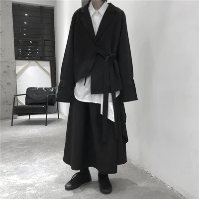 Новый стиль женский дизайн свободный костюм для отдыха небольшой пиджак|Женские