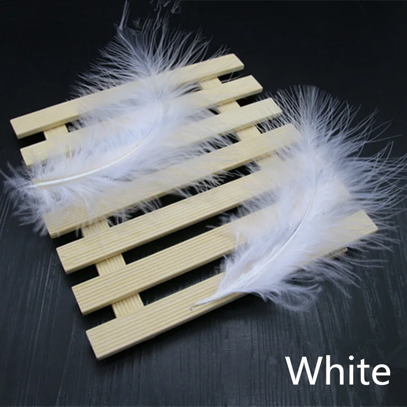 20 шт./лот цветные турецкие перья марабу для рукоделия 4 7 дюймов 10 16 см украшения