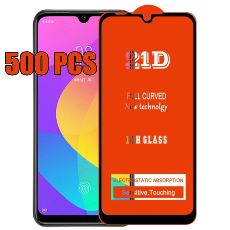 500 шт. 21D закаленная фотопленка для экрана полный клей OPPO Realme 8 Pro C11 C20 C21 C25 C25S GT Neo Q3 X9