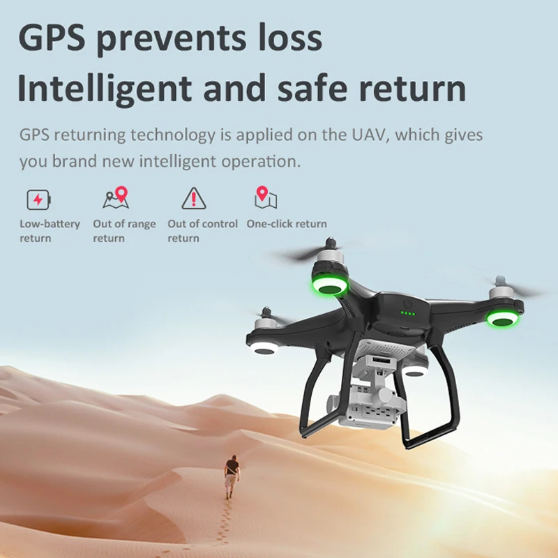 

X35 GPS Drone With 4K HD 3-Axis Anti-Shake Gimbal Camera 5G WIFI Brushless Professional 30Mins Flight VS SG906 PRO RC Quadcopter