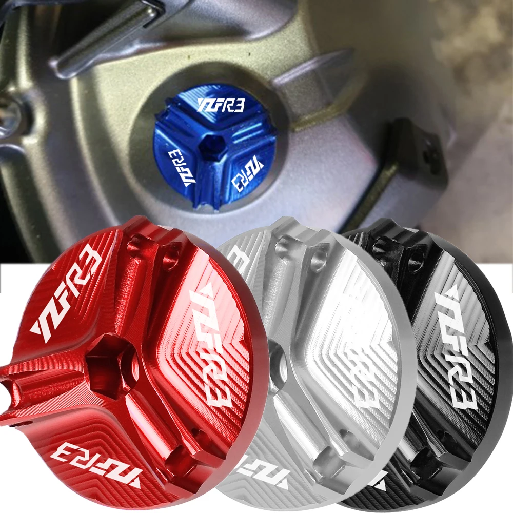 

For YAMAHA YZF-R3 YZFR3 YZF R3 2015 - 2019 2018 2017 2016 Motorcycle Engine Oil Filter Cup Oil Fill Cap Plug Cover Screw Motor