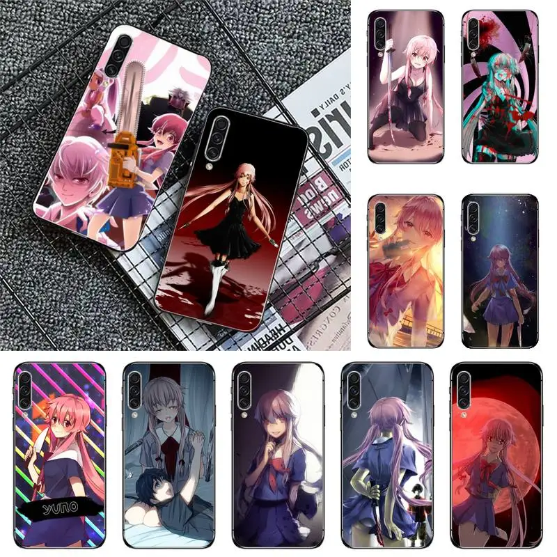 

Future Diary Mirai Nikki anime Phone Case For Samsung galaxy A S note 10 12 20 32 40 50 51 52 70 71 72 21 fe s ultra plus