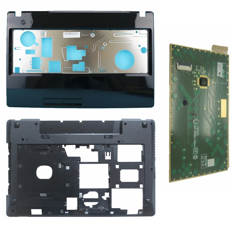 Новый чехол для Lenovo G580 G585 верхний palmest + Нижняя основа 60.4SH33.021 60.4SH01.001|Сумки и чехлы