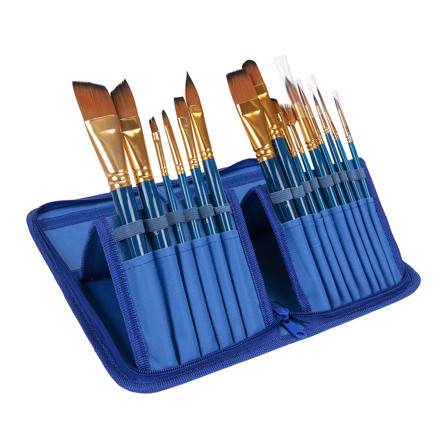 15 желтых нейлоновых волос Золотая алюминиевая трубка картина искусственная