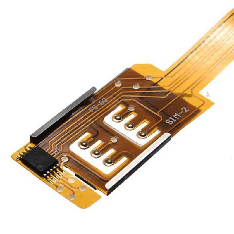 1 шт. смартфон sim-карта адаптер для iPhone 5 4S 4 6 Портативный двойной sim-карты конвертер