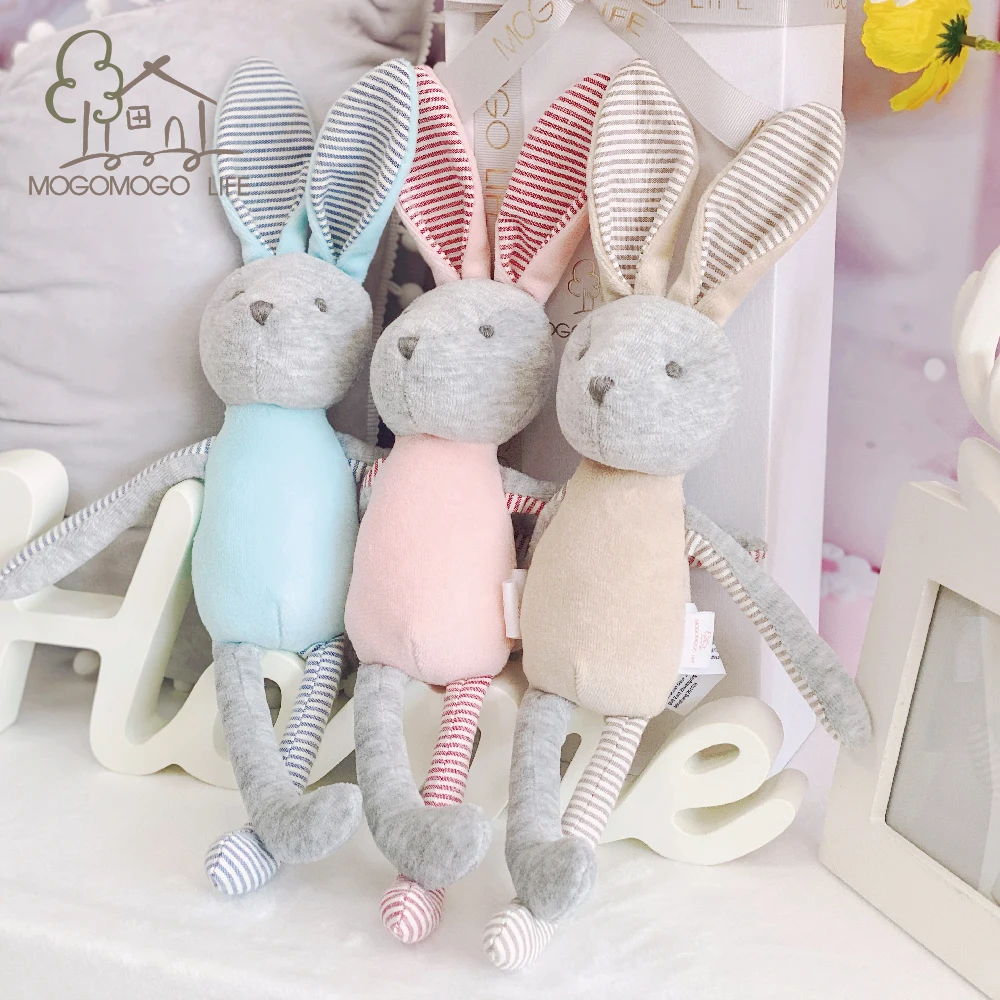 

Luxury super soft Bunny Stuffed plush Toy Ecofriendly Doll Appease Sleeping Cotton Baby Doll Lovely Cuddling Soft Toys
