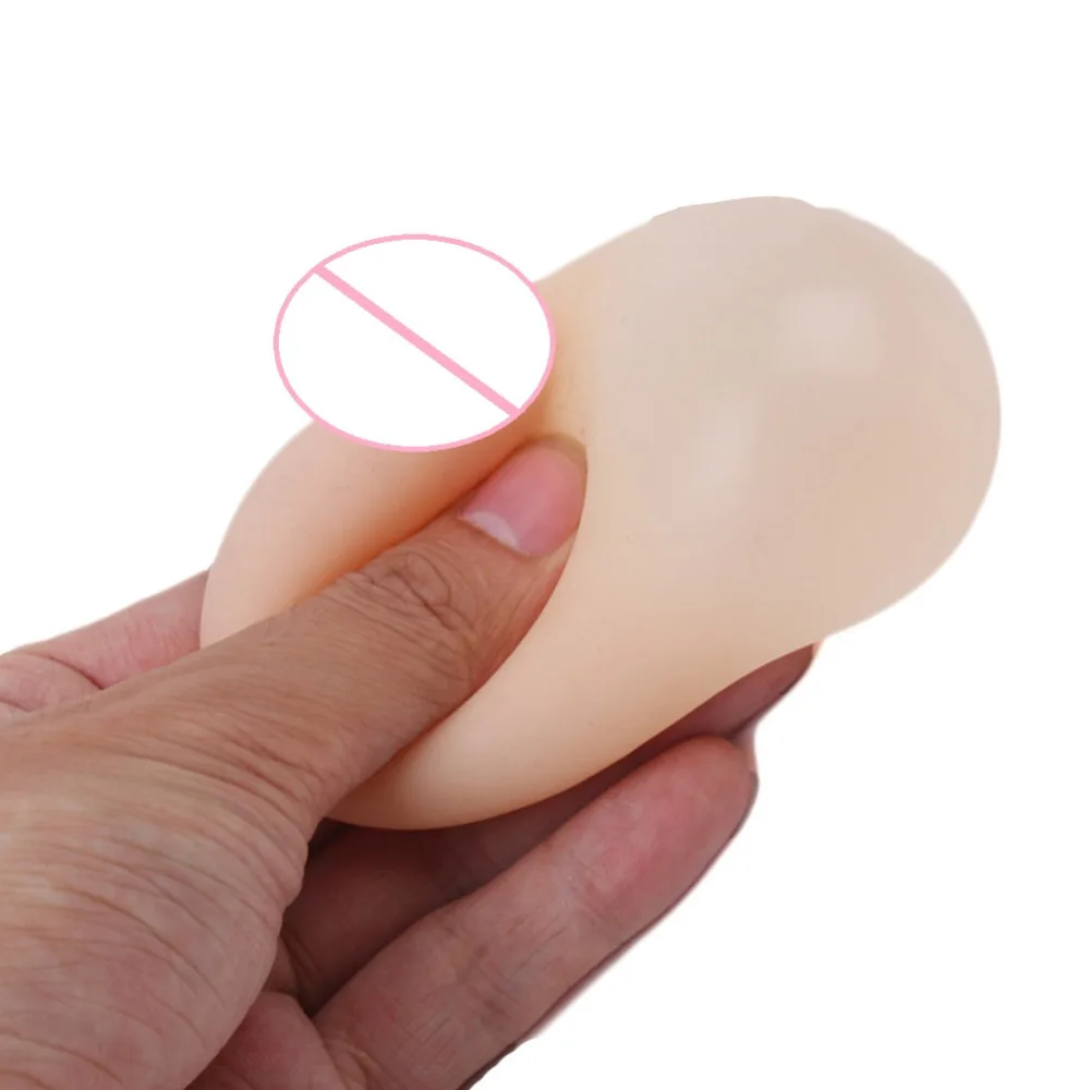 Stress Relief Toys Silicone Boob Tricky Toy Big Boobs Vent Water Breast Reliever Ball Decompression Relax Pressure Soft | Игрушки и