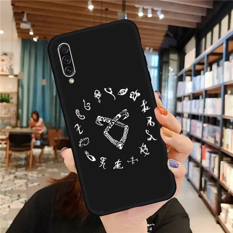 

Shadowhunters TV series Phone Case For Samsung galaxy A S note 10 7 8 9 20 30 31 40 50 51 70 71 21 s ultra plus