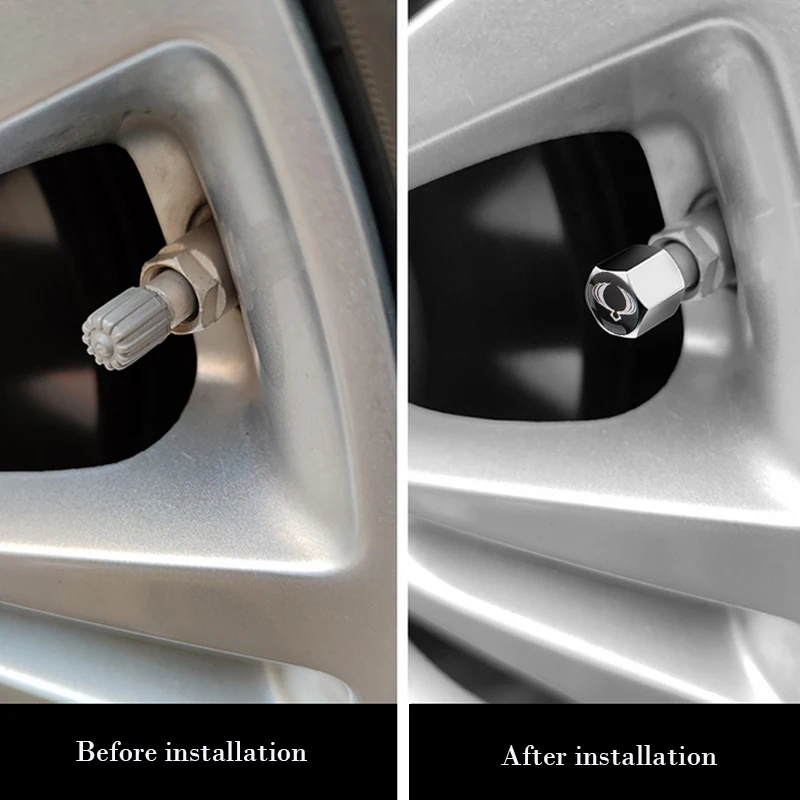 Колпачки клапанов автомобильных шин колёса воздушные стебли с ключом брелок