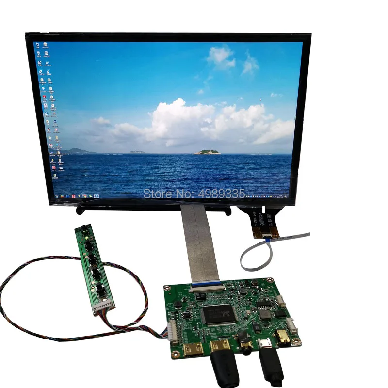 Модуль модуля с сенсорным экраном 10 дюймов 2K 2560x1600 HDMI IIC6P система Android plug and play