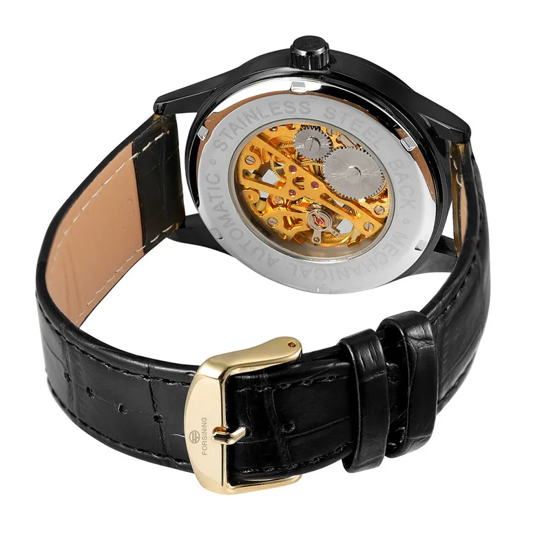 FORSINING ручные механические мужские наручные часы военные армейские спортивные