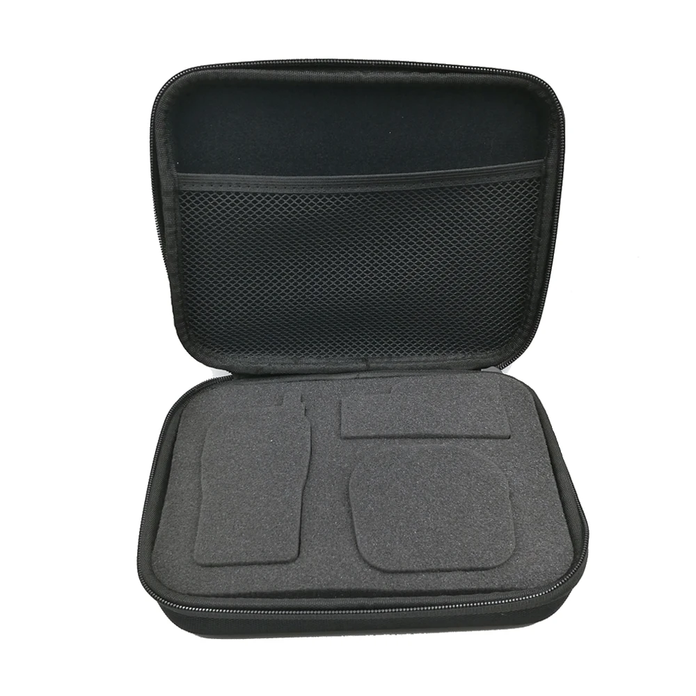 walkie talkie two way radio case for baofeng uv 82 uv 82 uv 5r uv5r protable hunting bag travel carry handbag storage box free global shipping
